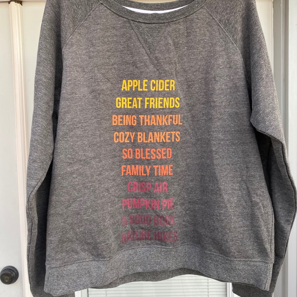 Fall women’s sweater